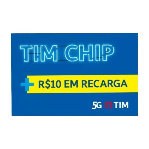 Chip Tim Top (com R$10 Em Recarga)