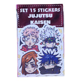 Set De Stickers Jujutsu Kaisen Holograficos Kawaii
