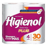 Bolson Higienol Plus Doble Hoja 30 Mts X 4 Pack X 10 Unid..