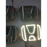 Honda Insignia Logo Luz Led Parrilla Y Stop Trasera Fija.jdm