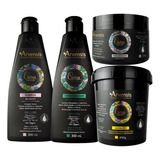 Kit Arvensis Cachos Shampoo+ Cond.+ Mascara 2x1+ Geleia Alta