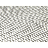 Malla Aluminio Fascia Orificio Abierto Cromo 0.07mm
