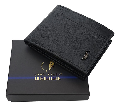 Cartera Hombre Lujo Polo Club Long Beach Original Billetera4