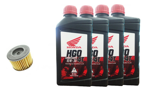 Kit Service Honda Trx 420 500 Cambio Filtro Aceite Moto Sur