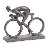 - Elegante Estatua De Bicicleta De 6-3/4  - Excepcional...
