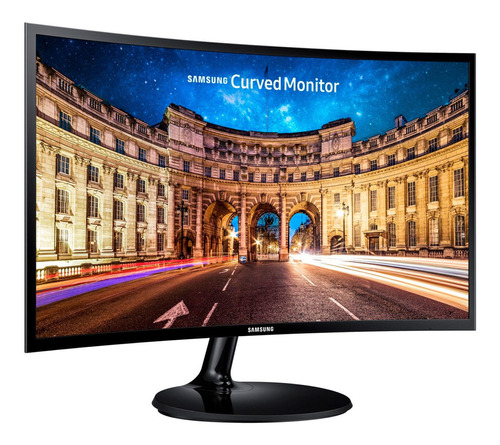 Monitor Gamer Curvo Samsung F390 Series C27f390fh Led 27  Negro 100v/240v