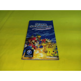 Manual Original Super Smash Bros Gamecube En Ingles