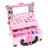 Kit De Maquillaje Para Niñas, De Verdad, Para Niñas, Para Cu