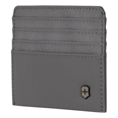 Victorinox Tarjetero Delgado Travel Essentials Rfid Color Gris claro Diseño de la tela Liso | Meses sin interés