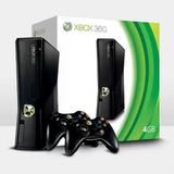 Xbox 360 Slim + Hd 500gb Com 70 Jogos De Xbox + 2 Emuladores  Leitor Travado 