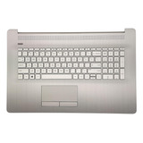 Carcasa Superior Teclado Touchpad Para Hp Laptop 17-by (us)