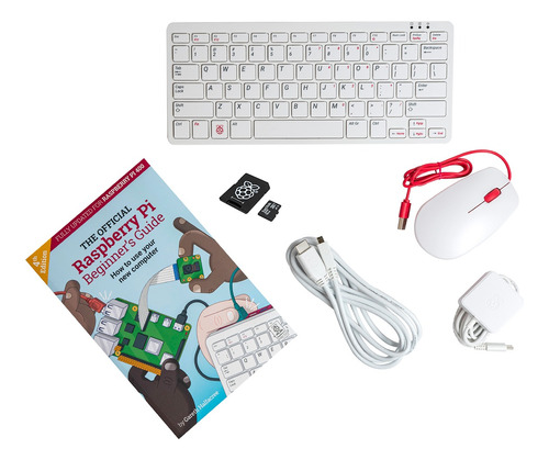 Kit Raspberry Pi 400 4gb Mini Cpu Computadora Teclado Ingles