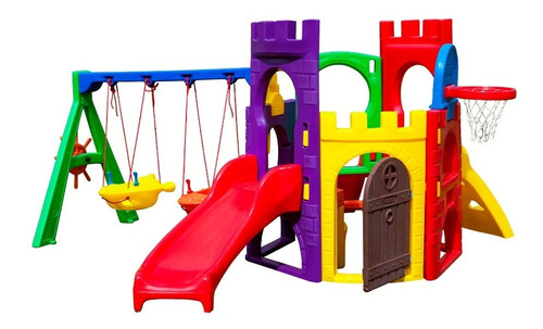 Playground Petit Play Com Balanço Jet Duplo Freso - 33335 Cor Colorido