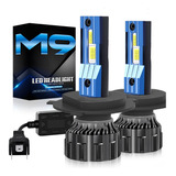 Kit De Faros Led H4 H13 9007 Luz Alta Y Baja Canbus Auto