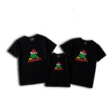 Camisetas Personalizadas Navidad Combo Familiar  Ref: 0297