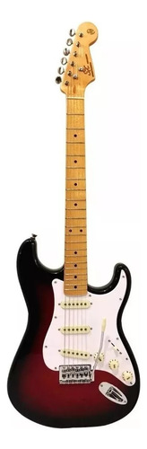 Guitarra Electrica Sx Stratocaster Fst-57 Sunburts + Funda 