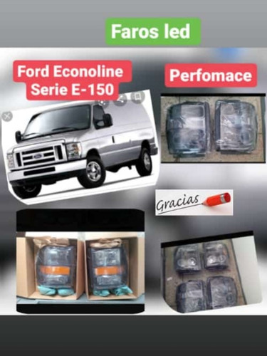 Faros Led Ford Econoline / Performace/ Serie E-150 Ford EconoLine
