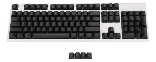 Teclado Blanco Grueso Pbt Oem Perfil 108 Ansi Interruptores