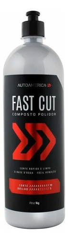 Composto Polidor Para Corte Fast Cut 1kg Autoamerica