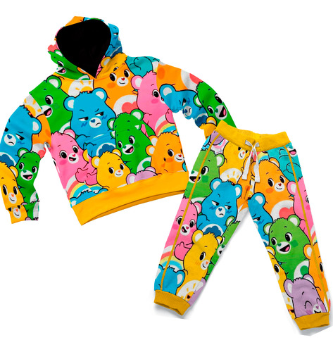 Conjunto Infantil Moletom Temático Personagens Para Inverno