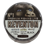 Nylon Pesca 0.40 Reventon Negro Resitencia 18,5 Kilos 150 Mt