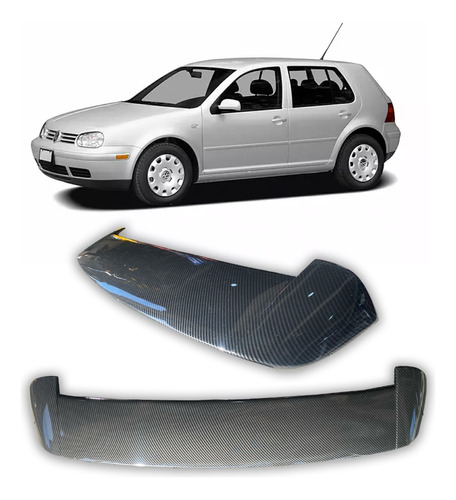 Spoiler Golf 2000 - 2007 Fibra De Carbono