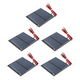 5x Mini Cargador De Módulo De Celda Pequeña De Panel Solar