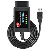 Adaptador Usb Elmconfig Elm327 Forscan Obd2, Diagnóstico Obd