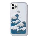 Carcasa Para iPhone 11 Pro Diseño De Olas De Mar Azul De Tp