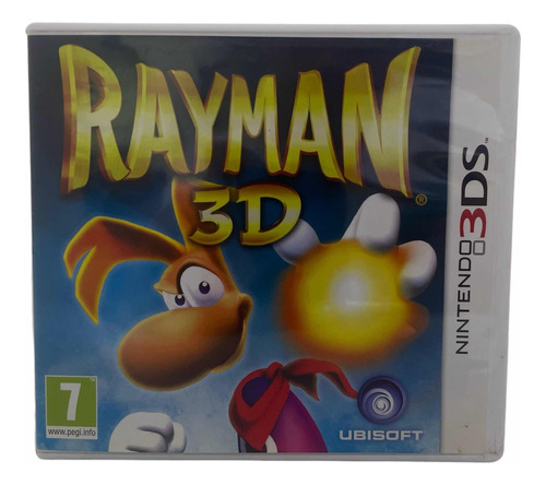 Jogo Rayman 3d Europeu Nintendo 3ds Original Completo