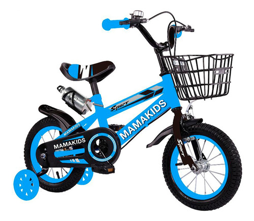 Bicicleta Niño Aro 16 Azul Y Rojo