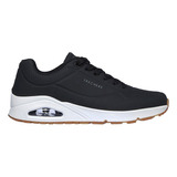 Tenis Lifestyle Skechers Uno Stand On Air - Negro