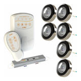 Kit Led Piscina - Basic Timer Plus + 6 Leds Rgb 6w Tholz