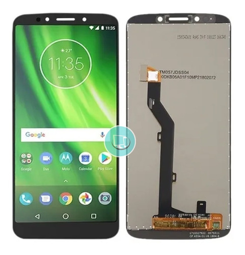  Tela Frontal Display Lcd Compativel Motorola  Moto G6 Play 