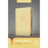 Biblia Ntv Letra Grande Con Cierre - Beige