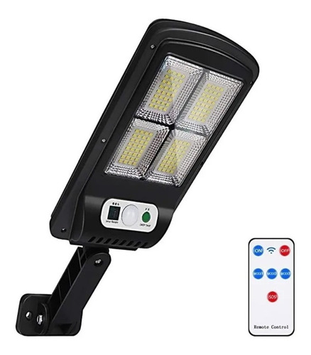 Lampara Solar Led De 30w Con Soporte Y Control