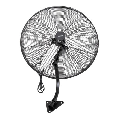 Ventilador De Pared Industrial 30 Pulgadas Aluminio Kingsman Cantidad de aspas 3 Estructura Negro Diámetro 76 cm Frecuencia 60 Hz Material de las aspas Aluminio Reforzado | Envío gratis