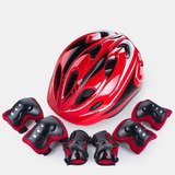 Set De Casco, Rodilleras Y Coderas Para Niños, 7 Piezas 1