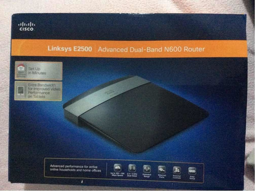 Linksys E2500 Advanced Dual Band N600 Router Cisco
