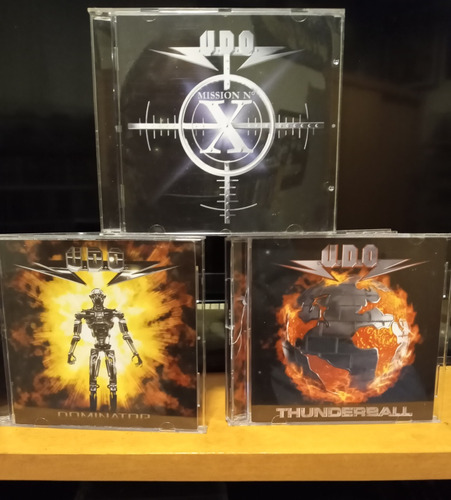 U.d.o /lote X 3 /thunderball ,dominator, Mission / Icarus 