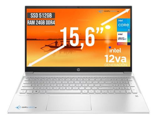 Portatil Hp Pavilion Intel Core I5 1235u Ssd 512gb+ Ram 24gb