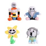 Juguete Peluche Undertale Papyrus Sans Muñeco 4 Unida2024