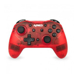 Control Inalámbrico Kmd Para  Nintendo Switch, Color Rojo
