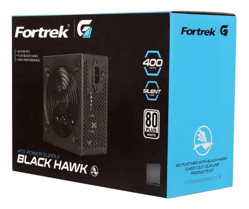 Fonte De Alimentação Atx Supply Black Hawk 80plus White Nota