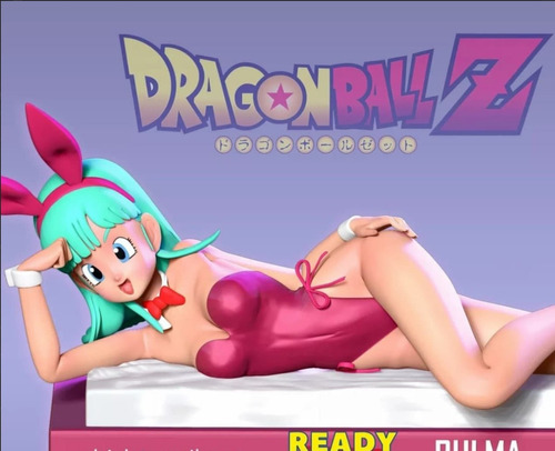 Archivo Digital Stl Bunny Bulma Dragon Ball