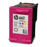 Cartucho De Tinta Hp 662 Cor Color Do 2 Ml