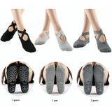 Calcetines De Yoga Danza Pilates Antiderrapantes 5 Pares