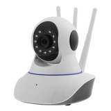 Cámara Seguridad Ip Wifi Robótica Visión Noct 3 Antenas V380