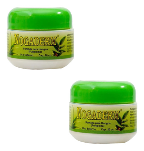 2 Nogader Crema Antihongos 20cc 