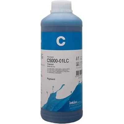 Tinta Pigmentada InkTec C5000 Cian 1L Compatible Canon PGI Cartuchos MAXIFY | Meses sin interés